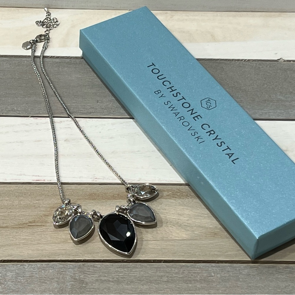 Change of Pace Necklace, Touchstone Crystal by Swarovski